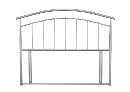 Serene Furnishings Neptune Headboard
